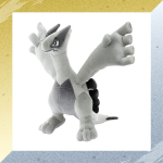 Officiële Pokemon center Knuffel Gold & Silver 25th Anniversary zilver Shiny Lugia  +/- 42cm (breedt)